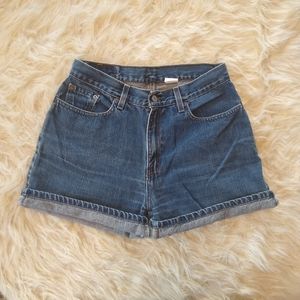 Levi's High Waist Jean Shorts, Vintage Mom Shorts